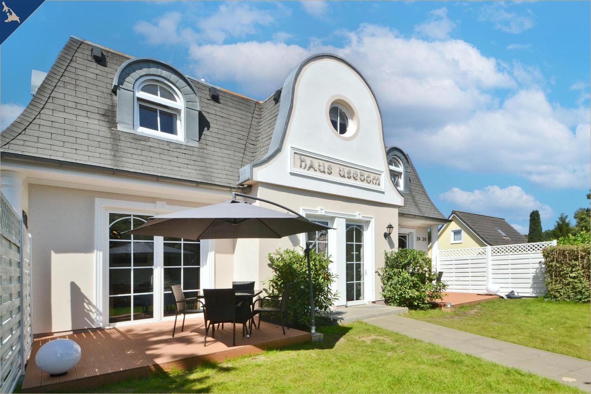 Haus Usedom Appartement Meeresbucht 코세로우 외부 사진