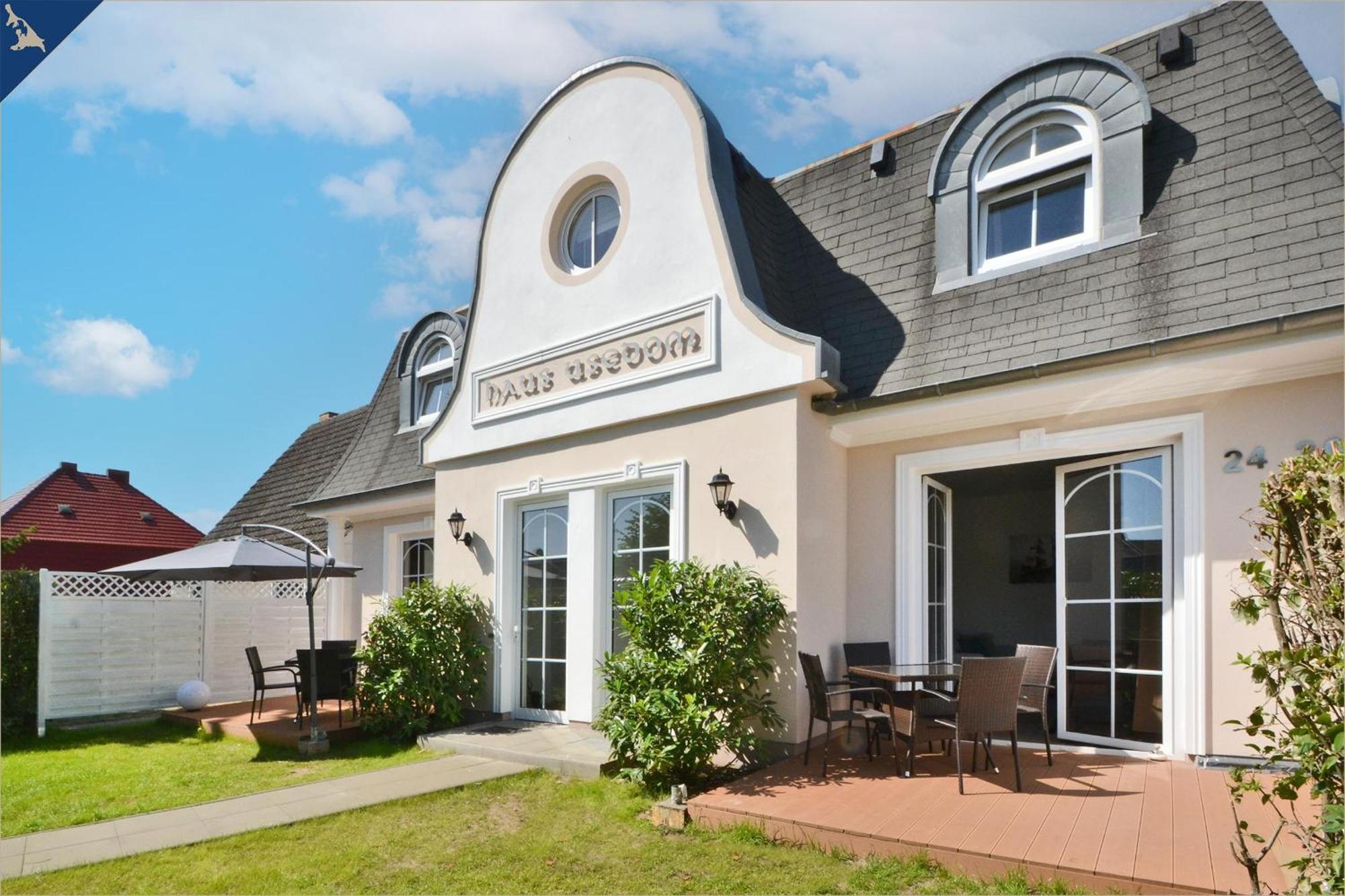 Haus Usedom Appartement Meeresbucht 코세로우 외부 사진