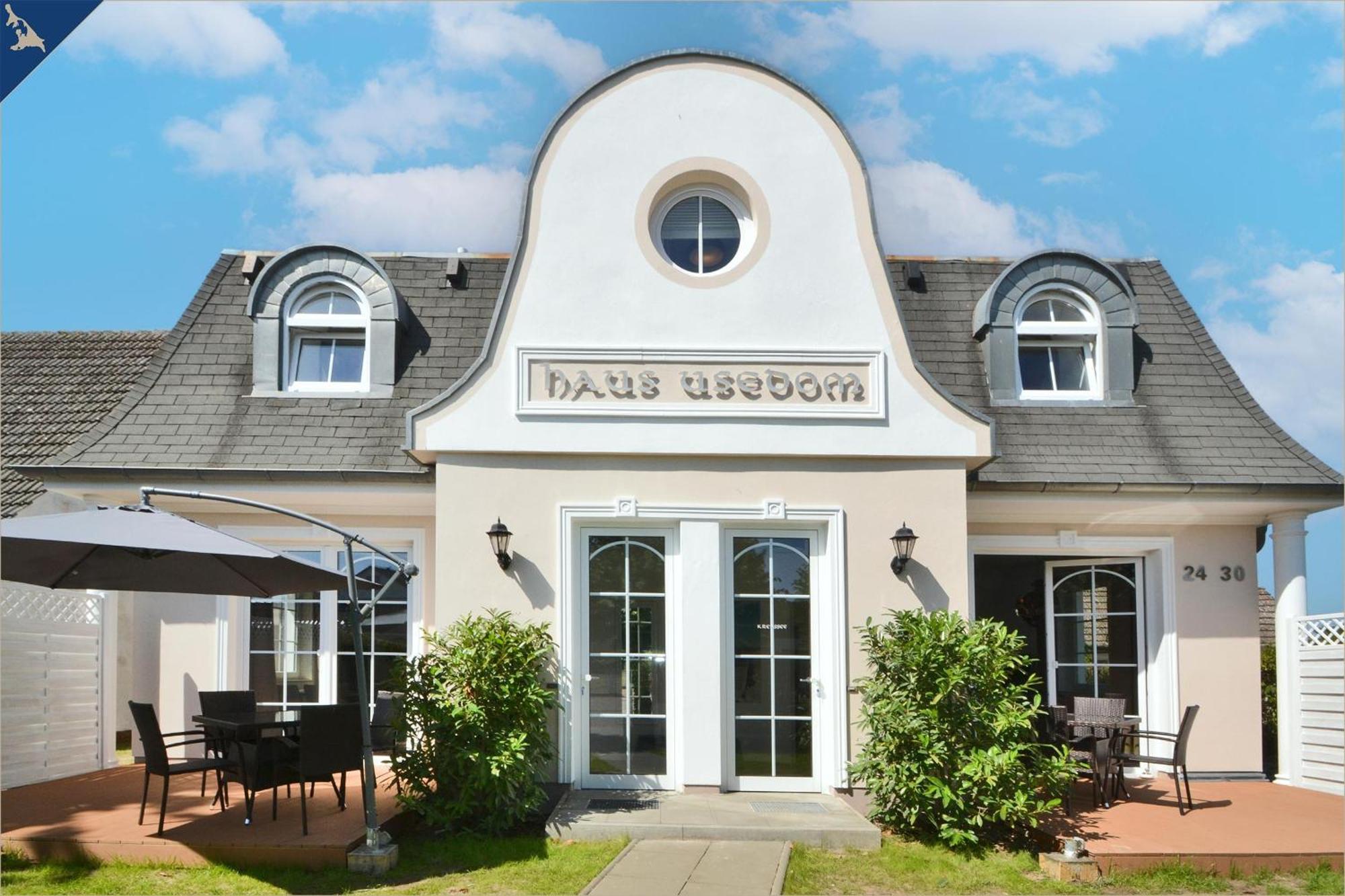 Haus Usedom Appartement Meeresbucht 코세로우 외부 사진